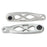 5Dev R-Spec eCranks ISIS Spline Drive 160mm, Silver