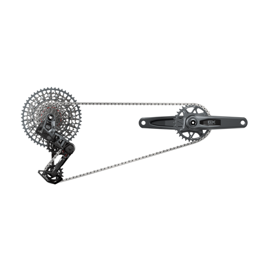 SRAM GX T-Type Eagle Transmission Groupset - 165mm Crank, 32t Chainring, AXS POD Controller, 10-52t Cassette, Rear Derailleur, Chain